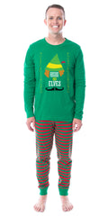 Elf The Movie Film Christmas Raised By Elves Character Sleep Tight Fit Family Pajama Set