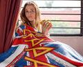 Def Leppard Blanket Painted Union Jack Flag Music BandSuper Soft Fleece Throw Blanket 48" x 60" (122cm x152cm)