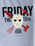 Friday the 13th Womens' Jason Mask Horror Character Sleep Pajama Pants
