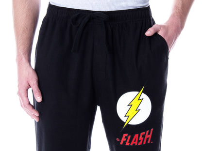 DC Comics Men's The Flash Classic Logo Loungewear Sleep Pajama Pants