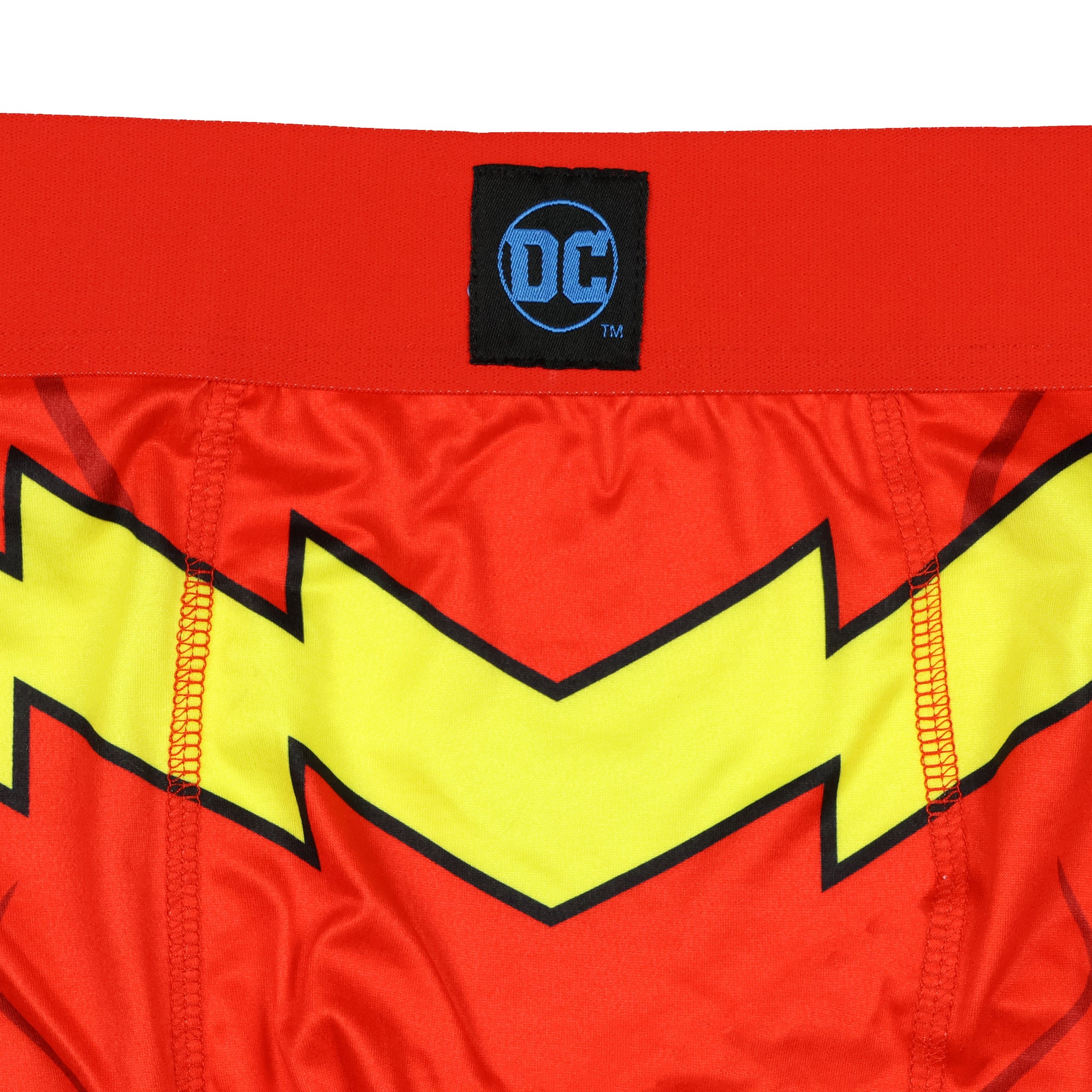 DC Comics The Flash Boxer Briefs Men's Superhero Logo Snug Fit Underwear