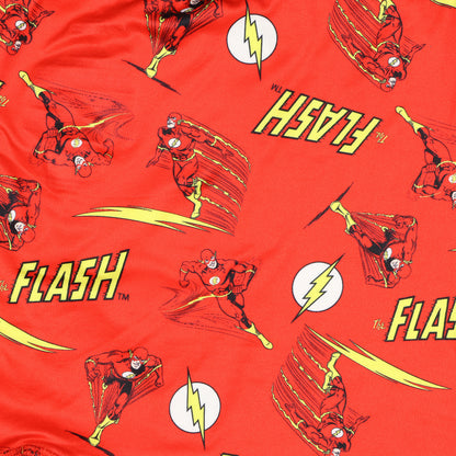 DC Comics The Flash Boxer Briefs Men's Allover Design Tight Fit Underwear