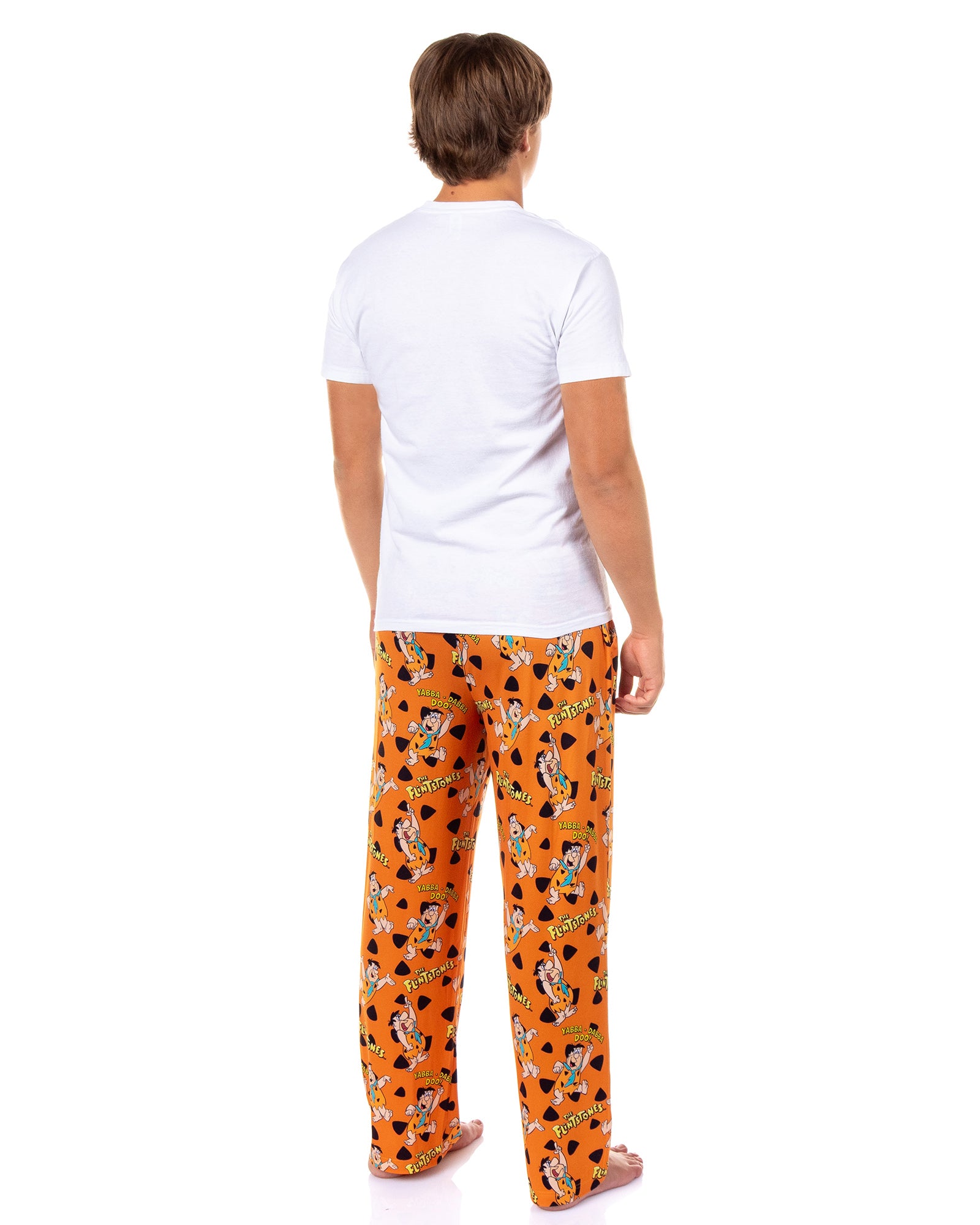 The Flintstones Men's Pajama Pants Fred Flintstone Sleep Lounge Bottoms