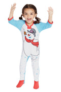 Frosty The Snowman Baby Fleece One Piece Footie Sleeper Holiday Pajama