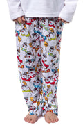 Frosty the Snowman Multiple Sizes Available Girl's Christmas Sleep Tossed Print Pajama Set For Kids