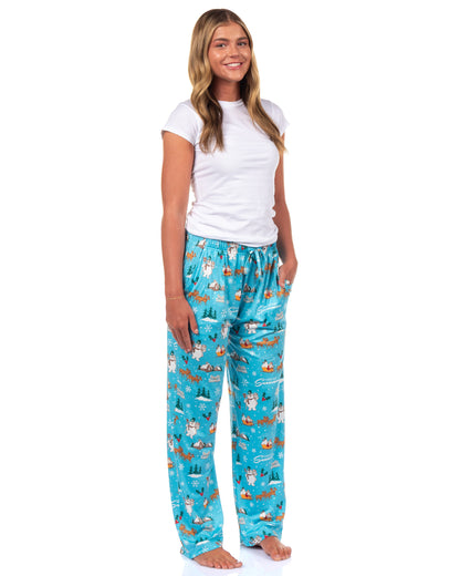 Frosty The Snowman Pajama Pants Women's Everyone's Favorite Lounge Bottoms