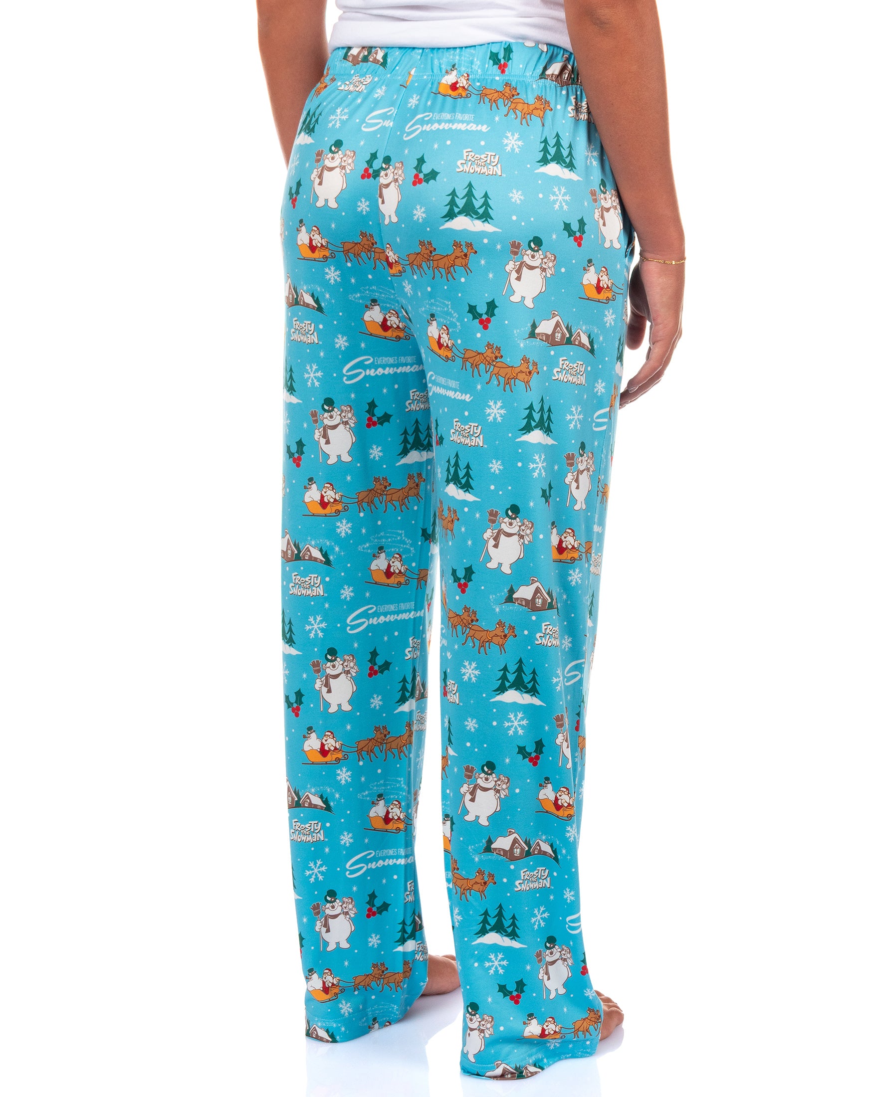 Frosty The Snowman Pajama Pants Women's Everyone's Favorite Lounge Bottoms