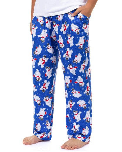Frosty The Snowman Pajama Pants Men's Holiday Lounge Bottoms