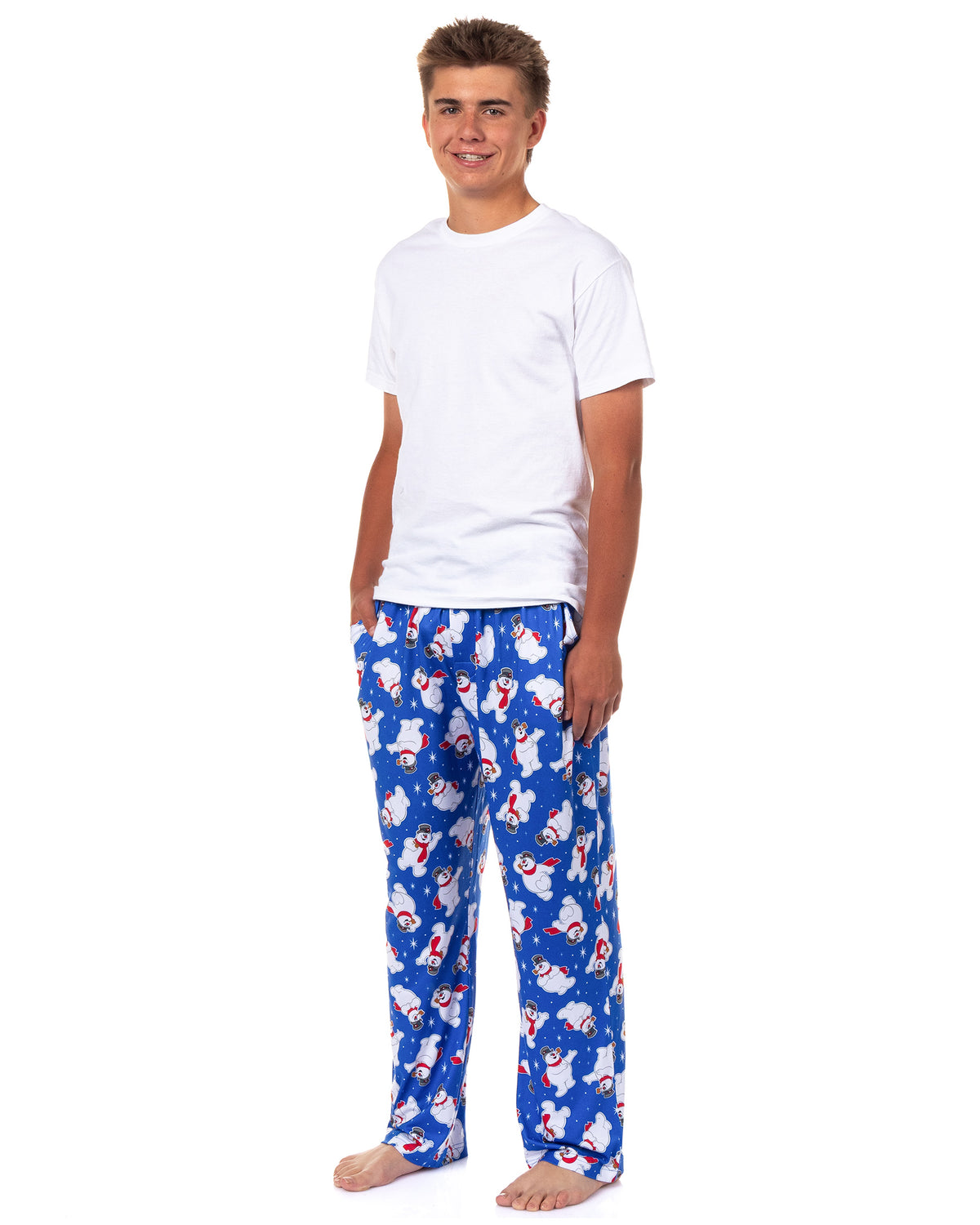 Frosty The Snowman Pajama Pants Men's Holiday Lounge Bottoms