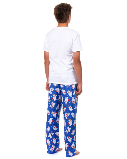 Frosty The Snowman Pajama Pants Men's Holiday Lounge Bottoms