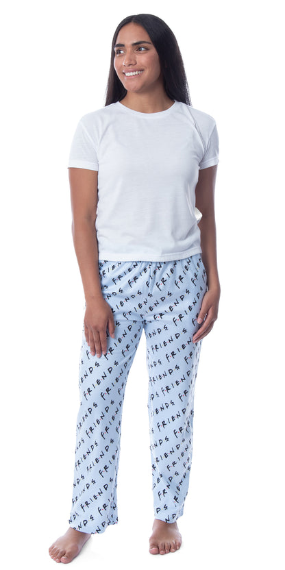 Friends The TV Series Womens' Classic Show Logo Pajama Pants Loungewear