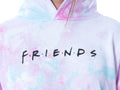 Friends TV Show Logo Tie Dye Womens' Pajama Loungewear Hooded Jogger Set