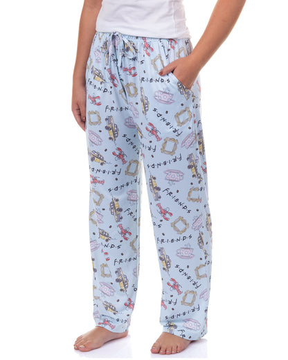 Friends Pajamas Women's Allover Design Lounge Sleep Pajama Pants