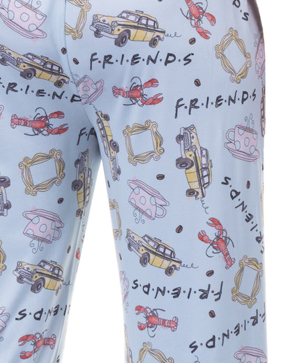 Friends Pajamas Women's Allover Design Lounge Sleep Pajama Pants
