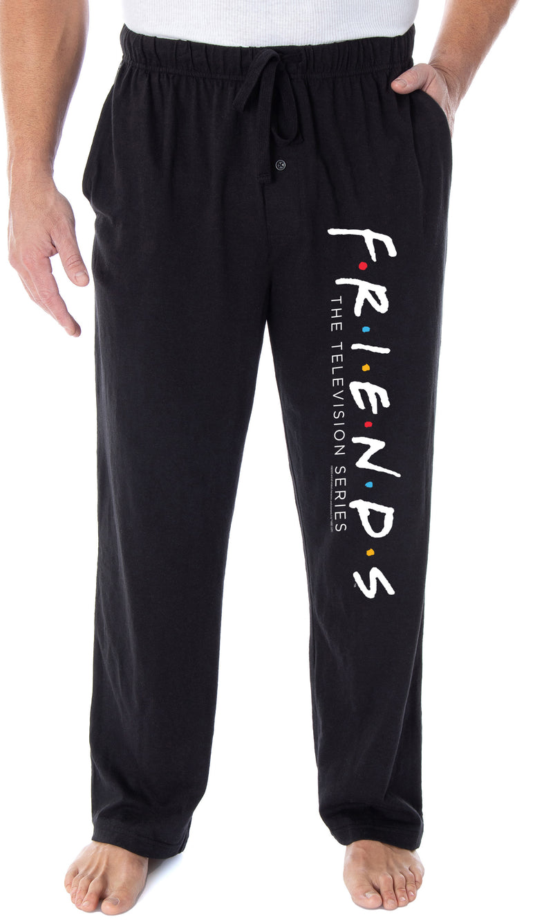 Friends The TV Series Men's Classic Logo Loungewear Sleep Pajama Pants