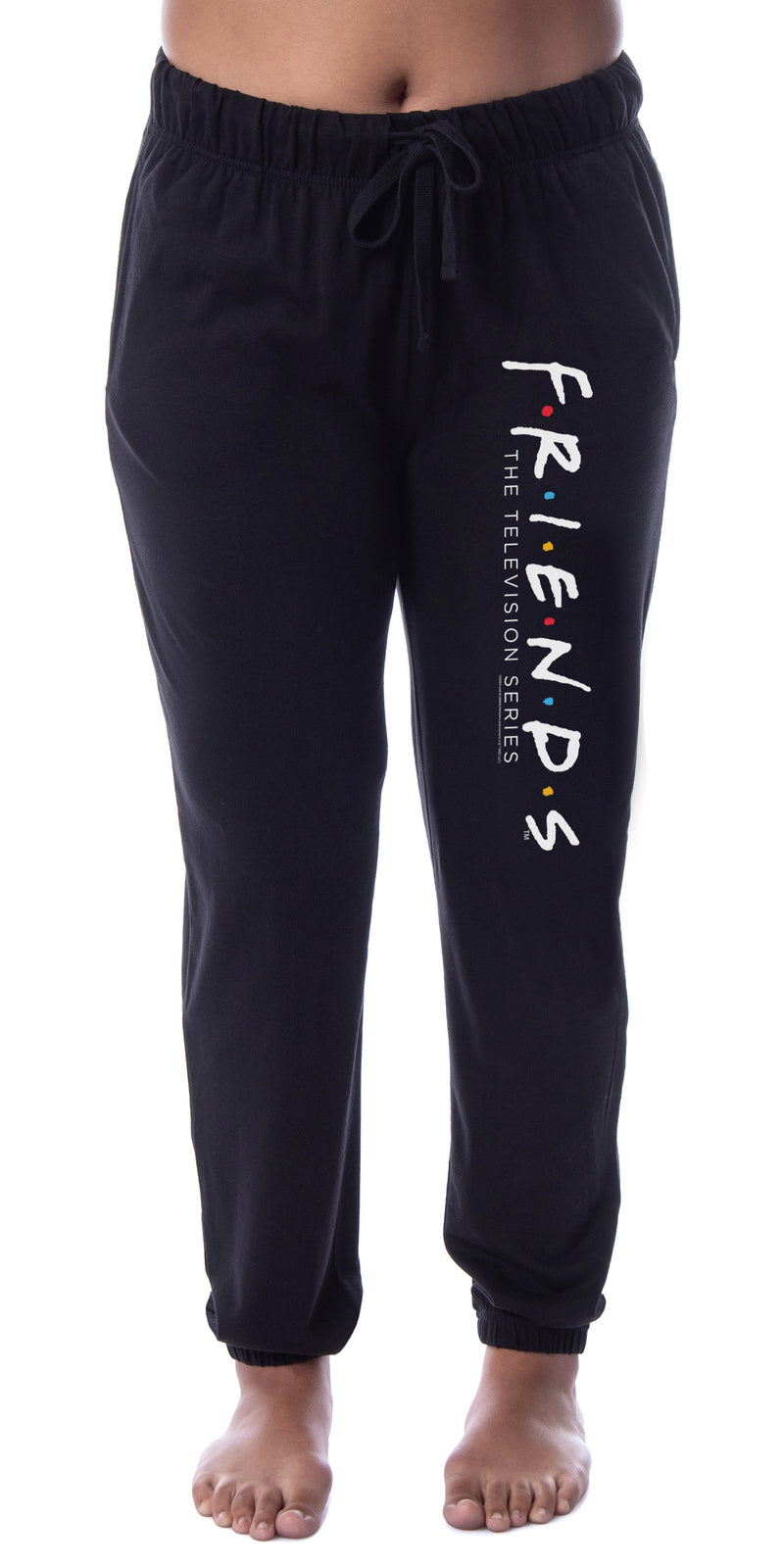 Friends TV Show Logo Womens' Sleep Jogger Loungewear Pajama Pants