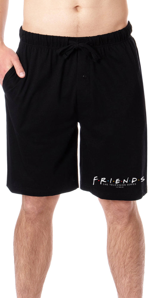 Friends The Television Series Mens' TV Show Title Logo Sleep Pajama Shorts