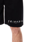 Friends The Television Series Mens' TV Show Title Logo Sleep Pajama Shorts