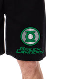 DC Comics Mens' Green Lantern Logo Character Symbol Sleep Pajama Shorts