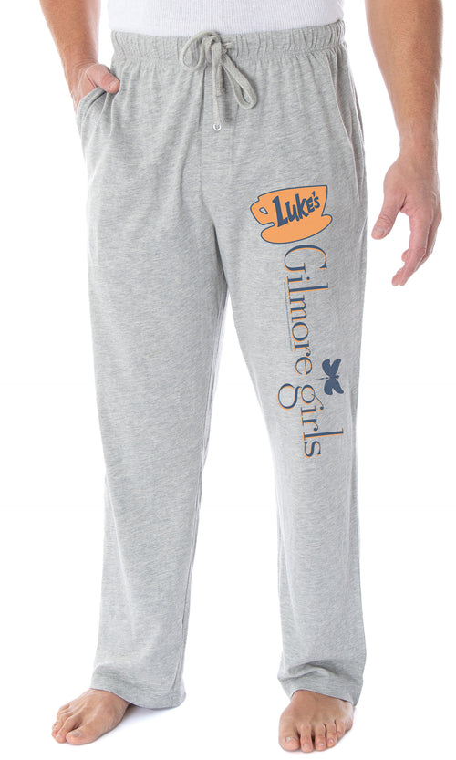 Gilmore Girls Pajama Pants Men's Luke's Diner Tv Series Loungewear Sleep Pants