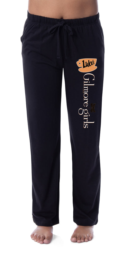 Gilmore Girls Womens' Luke's Diner Logo TV Show Sleep Pajama Pants
