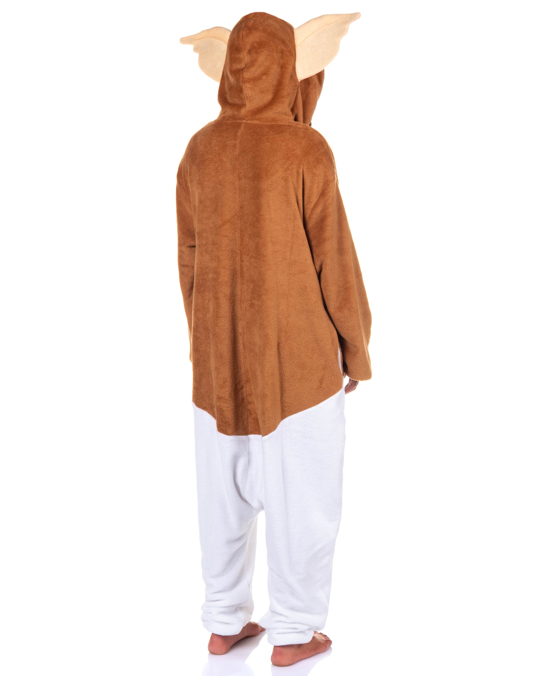 Gremlins Gizmo Kigurumi Adult Fleece Union Suit Footless Sleeper Pajama (XXS/XS)