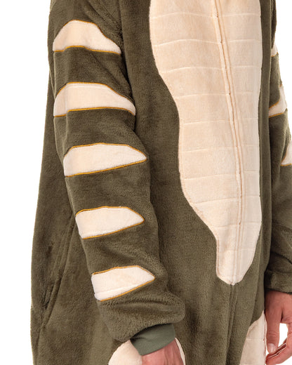 Gremlins Kigurumi Stripe Men's Union Suit Hooded Costume Pajamas (XXS/XS)
