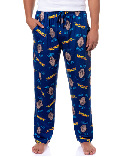 The Goonies Men's Pajama Pants Hey You Guys Sloth Sleep Lounge Bottoms