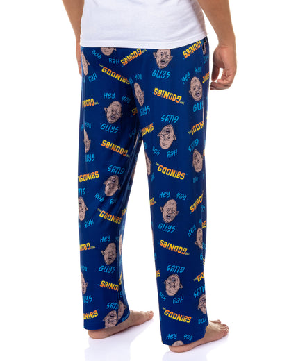 The Goonies Men's Pajama Pants Hey You Guys Sloth Sleep Lounge Bottoms