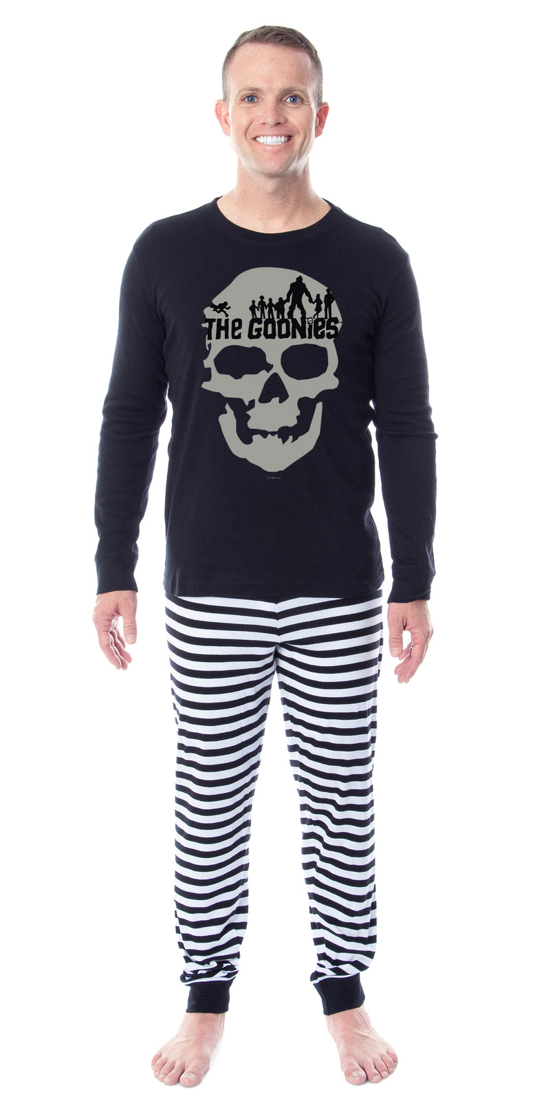 The Goonies Skull Logo Cotton Matching Family Pajama Set For Adults And Kids