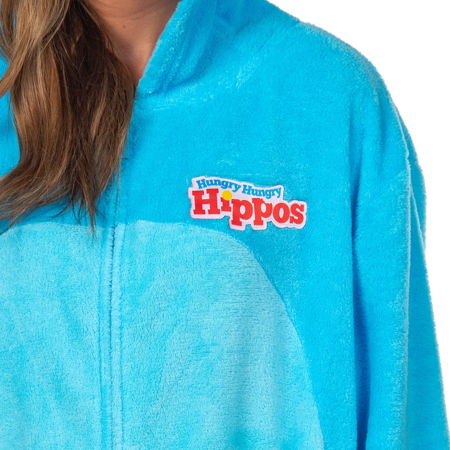 Hungry Hungry Hippos Kigurumi Costume Union Suit Fleece Mens' Pajama Outfit