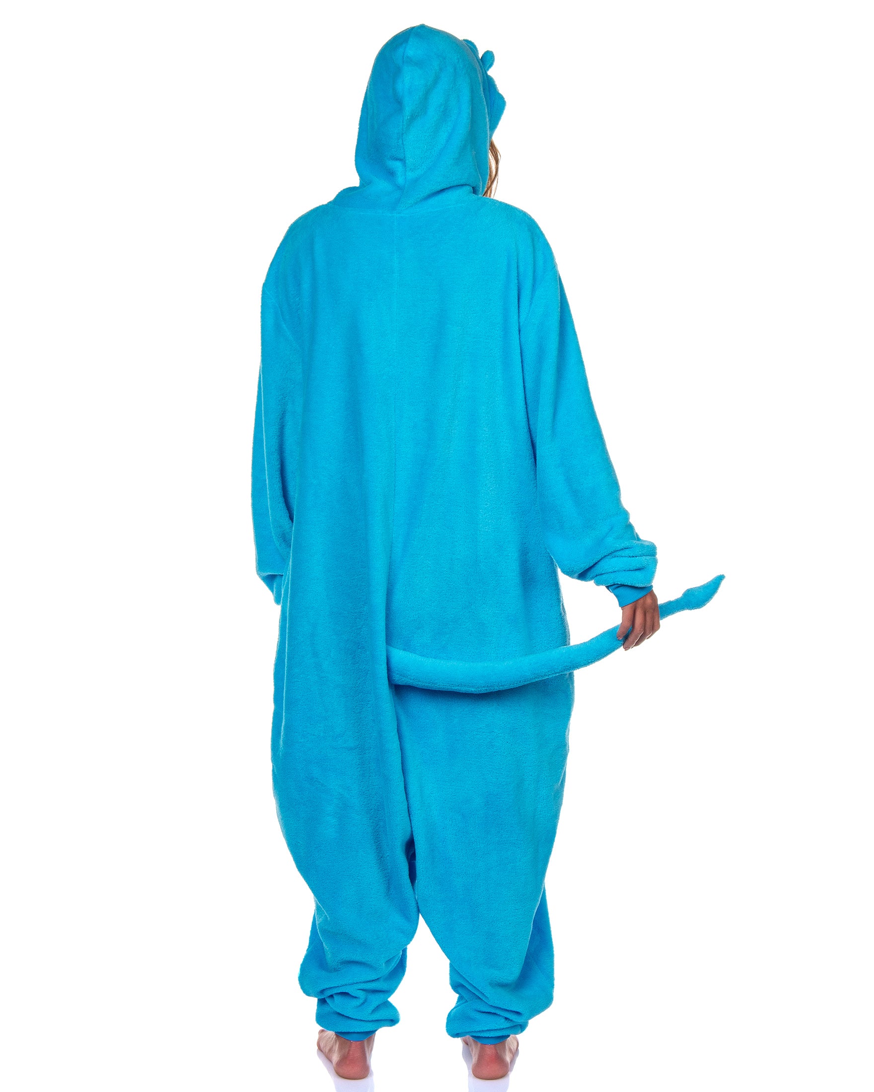 Hungry Hungry Hippos Kigurumi Costume Union Suit Fleece Mens' Pajama Outfit