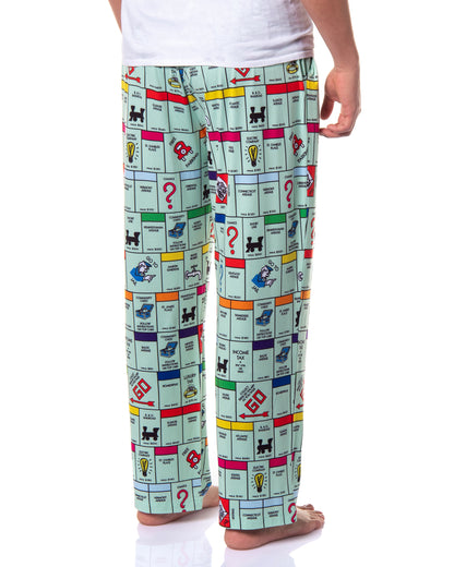 Hasbro Monopoly Men's Monopoly Game Board Sleep Pajama Pants