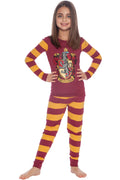 Intimo Harry Potter Kids All Houses Crest Pajamas (Slytherin, 10)