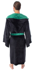 Harry Potter Adult Fleece Plush Hooded Robe - Gryffindor, Slytherin, Ravenclaw, Hufflepuff, Hogwarts