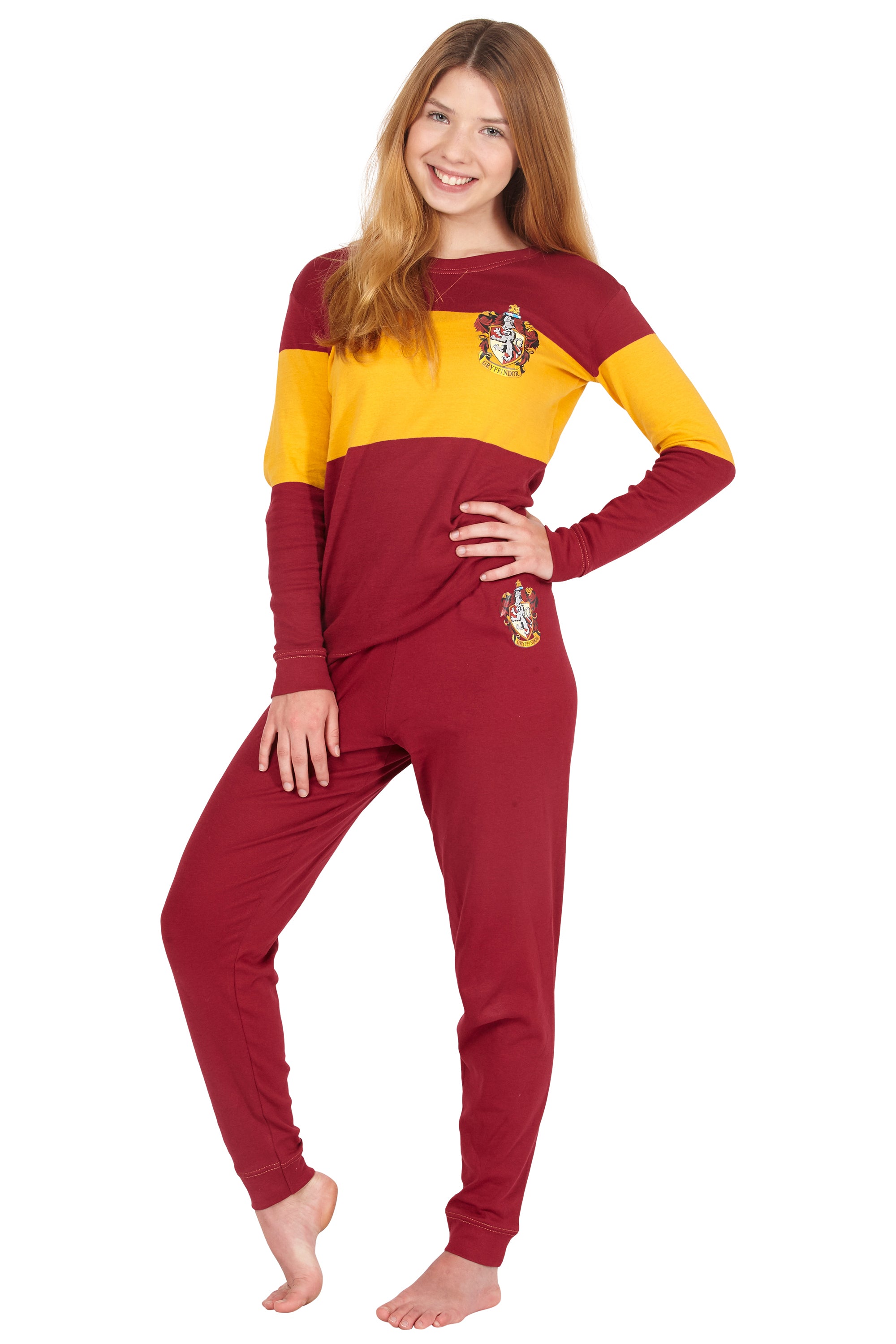 HARRY POTTER Quidditch House Crest Cotton Pajama