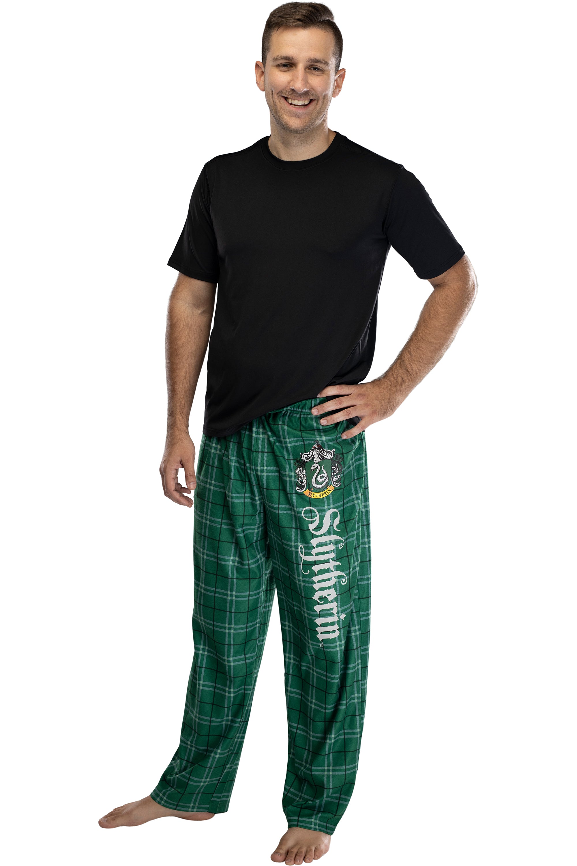 Harry Potter Men's House Pajama Pants Gryffindor Ravenclaw Slytherin Hufflepuff