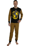 Harry Potter Hogwart's House Crest Tight Fit Adult Cotton Pajama