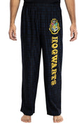 Harry Potter Adult Mens' House Crest Plaid Pajama Pants - All 4 Houses Gryffindor, Ravenclaw, Slytherin, Hufflepuff