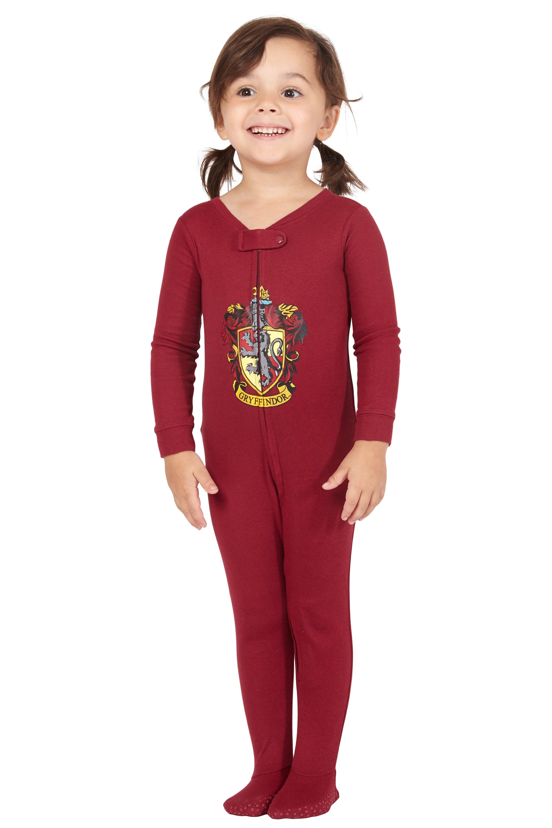 Intimo Baby Pajamas Set Footed Jammies Beanie Hogwarts House