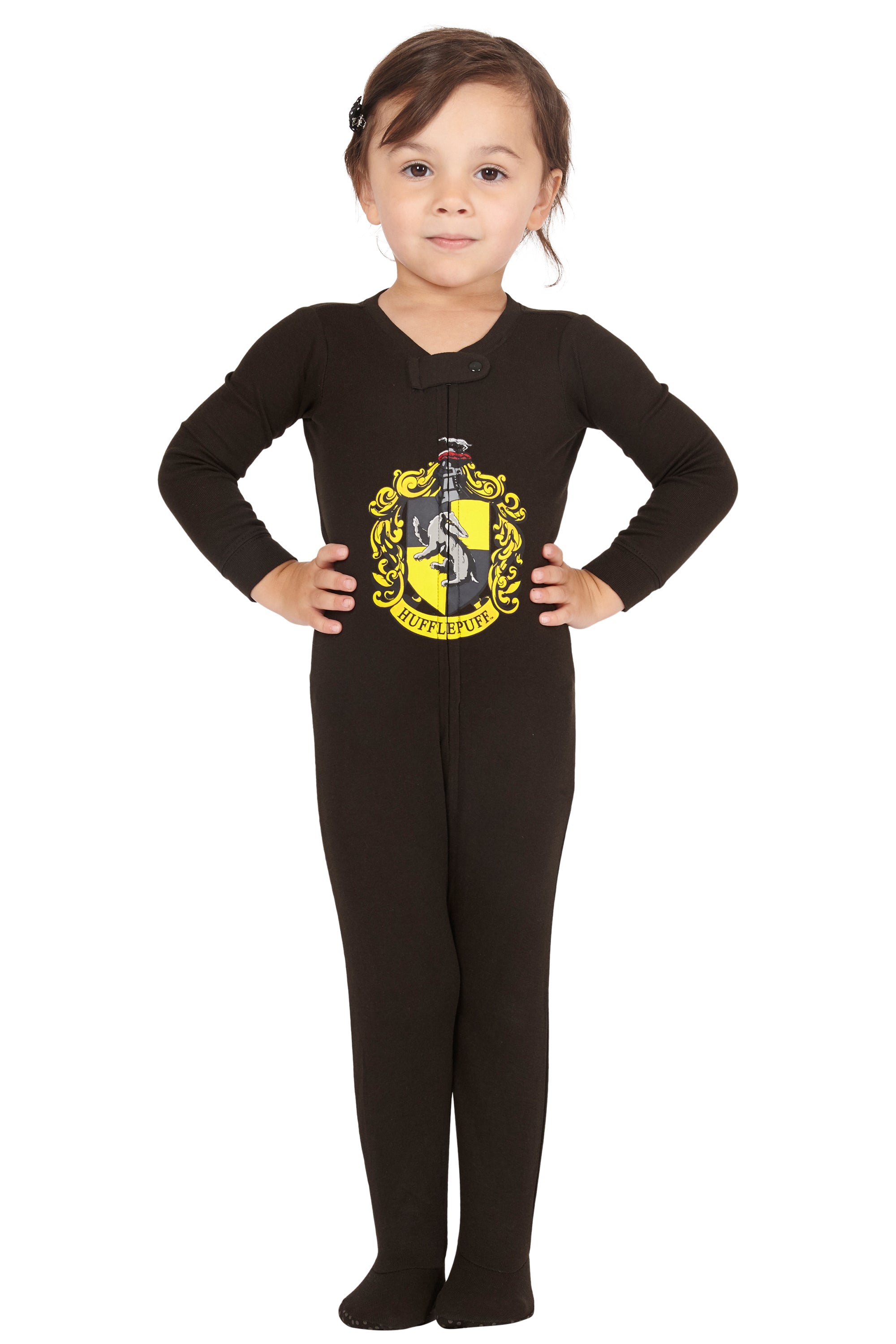 Intimo Baby Pajamas Set Footed Jammies Beanie Hogwarts House Gryffindor