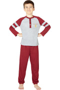 Harry Potter Boys Gryffindor House Athletic Varsity Jogger Pajama Set