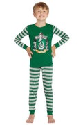 Harry Potter Slytherin Tight Fit 2 Piece Pajama Set