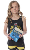 Harry Potter Big Girls' Hogwarts House Crest Racerback Tank and Shorts Pajama Lounge Set