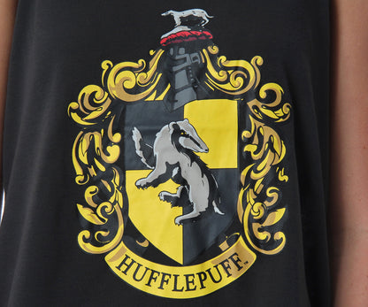 Harry Potter Women's Hogwarts House Crest Racerback Tank and Shorts Pajama Lounge Set