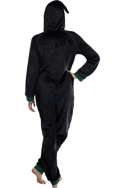 Harry Potter Juniors' Hooded One-Piece Pajama Union Suit