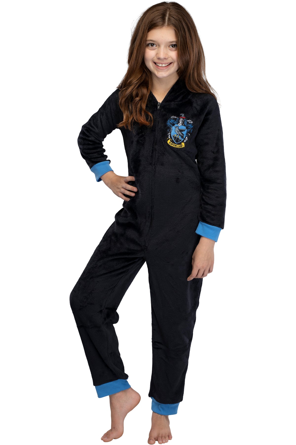 Harry Potter Unisex Kids Hooded Pajama Union Suit