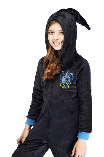 Harry Potter Unisex Kids Hooded Pajama Union Suit