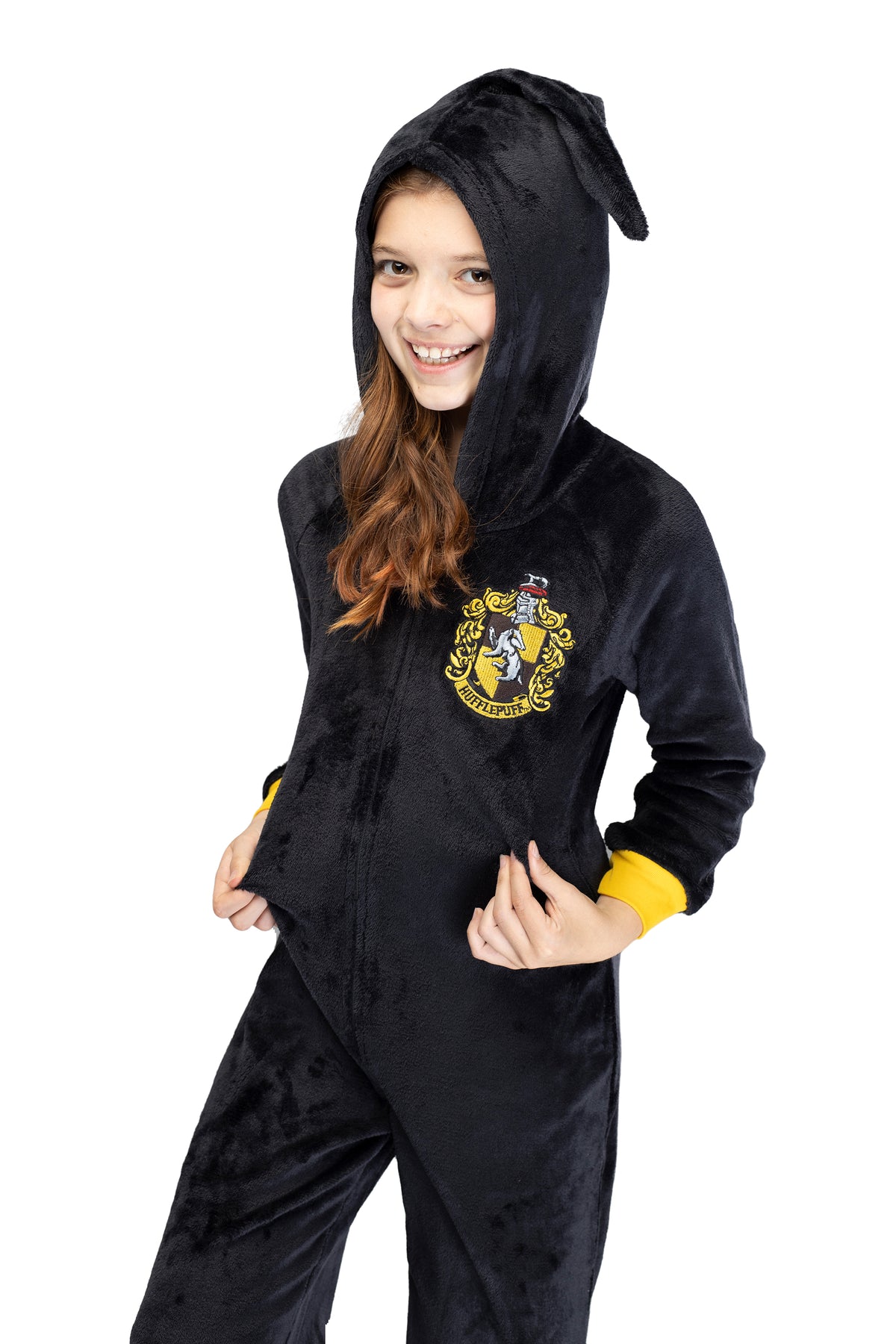 Harry Potter Unisex Kids Hooded Pajama Union Suit