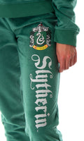 Harry Potter Juniors' Hogwart Castle House Crest Fleece Jogger Pajama Set - All 4 Houses Available